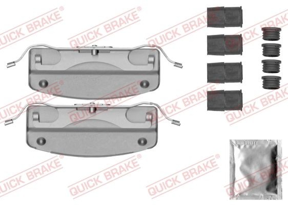 1090041 Quick Brake Комплект пружинок крепления дисковых передних колодок